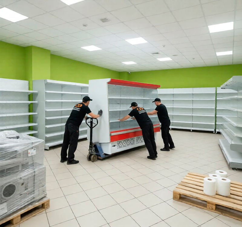 Переезд магазина в Артёмовске